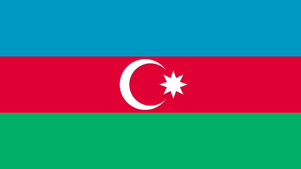 Azerbaijan flag